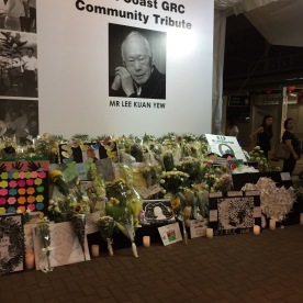 Saw the tribute site on Thursday after class. Decided to pen down my condolences.