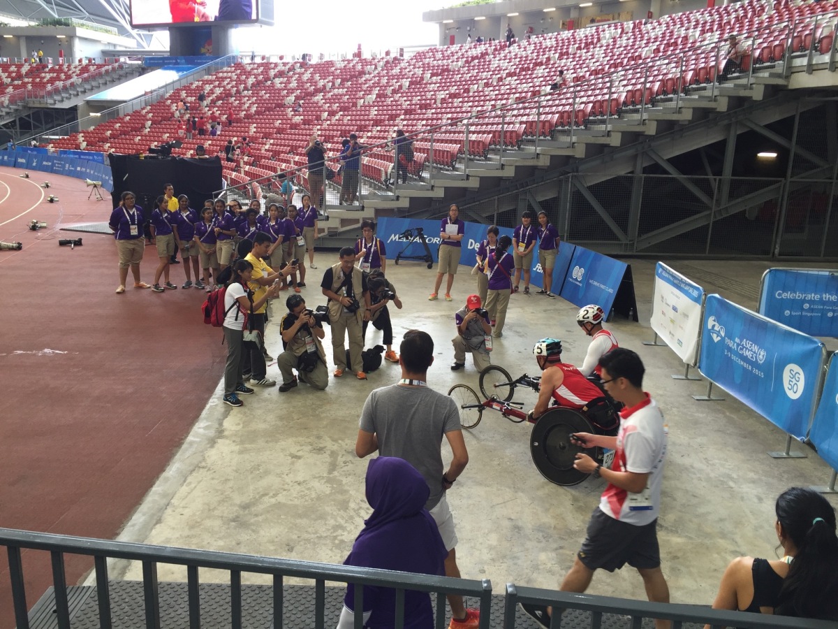 Volunteering at the ASEAN Para Games